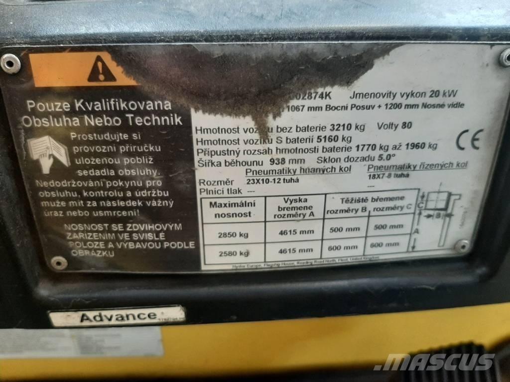 Hyster J 3.0 XN شاحنات ذات رافعات شوكية تعمل بالكهرباء