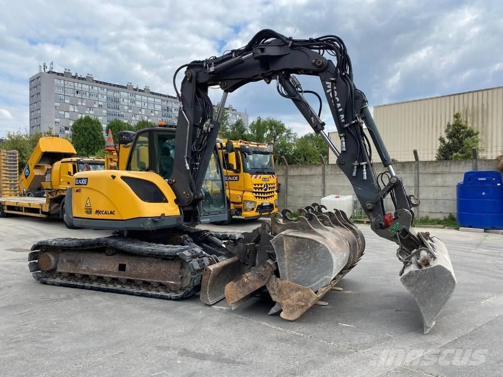 Mecalac 714 MC حفارات زحافة