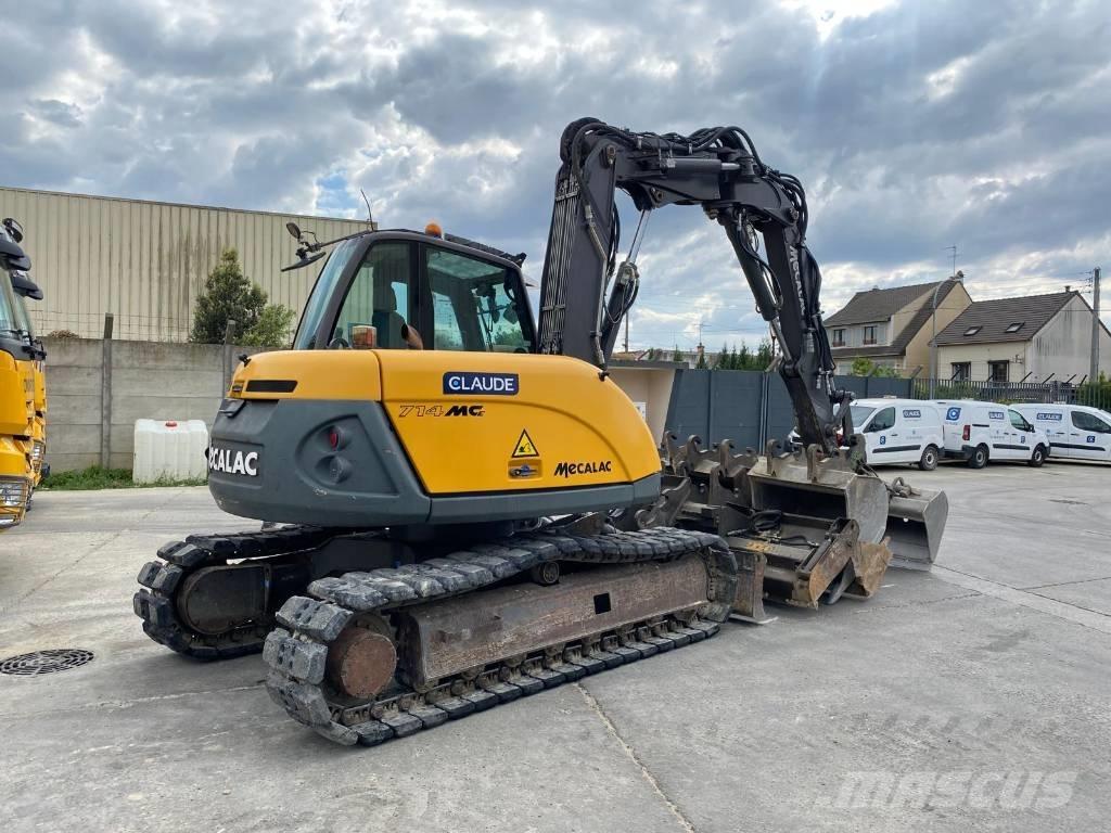Mecalac 714 MC حفارات زحافة