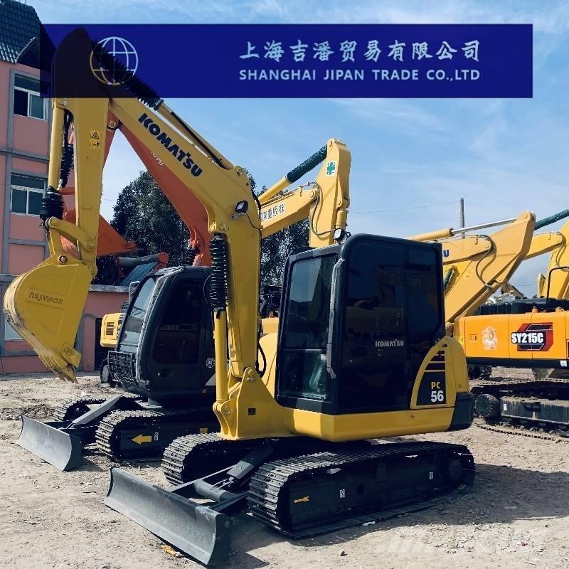 Komatsu PC 56 حفارات زحافة