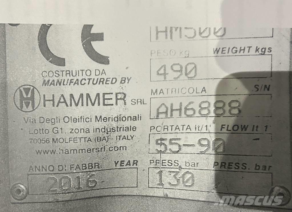 Hammer HM 500 مطارق / كسارات