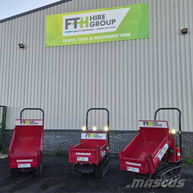 Yanmar C 12 R عربات نقل قلابة مجنزرة