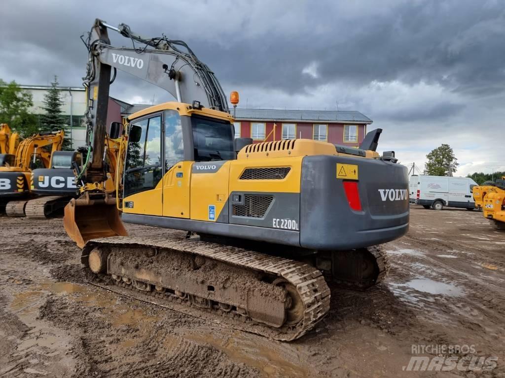 Volvo EC 220 DL حفارات زحافة