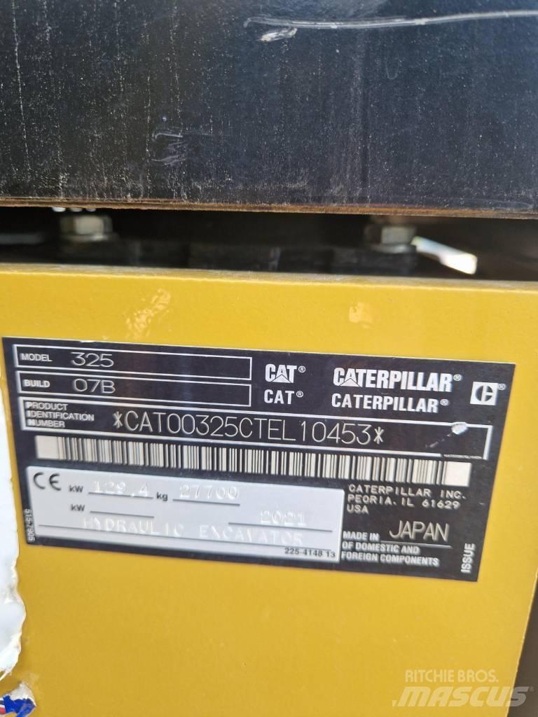 CAT 325 حفارات زحافة
