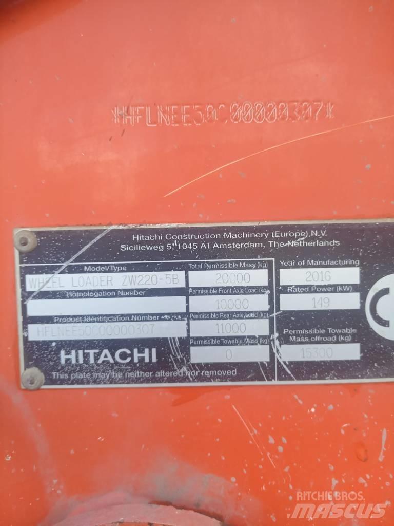 Hitachi ZW 220-6 حفارات بعجل
