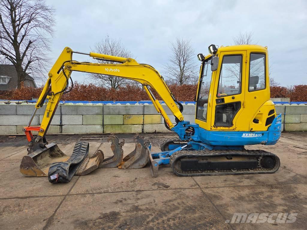 Kubota KX 101-3 A 2 حفارات صغيرة أقل من 7 طن (حفارات صغيرة)