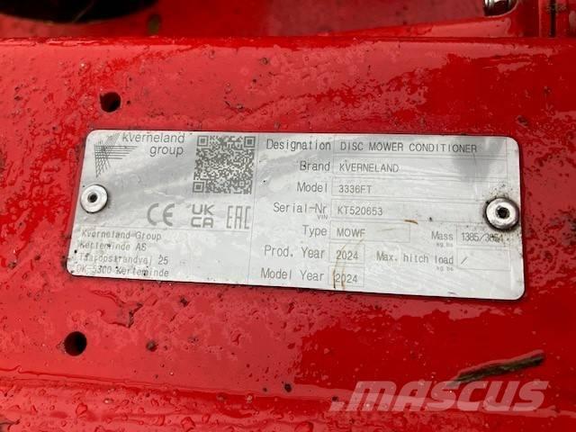 Kverneland 3336 FT جزازات مكيفات