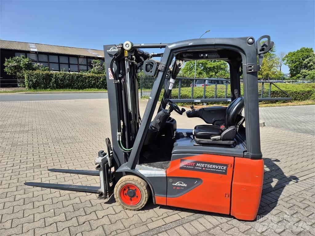 Linde E16C-02 شاحنات ذات رافعات شوكية تعمل بالكهرباء
