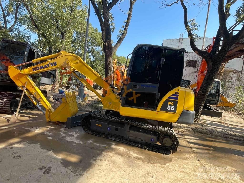 Komatsu PC 56 حفارات صغيرة أقل من 7 طن (حفارات صغيرة)