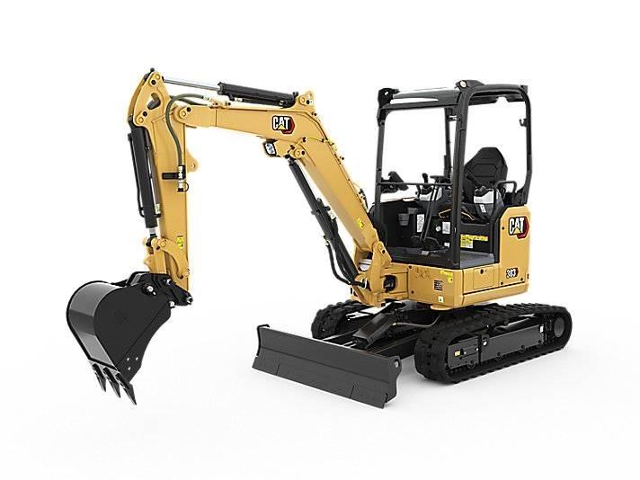 CAT 2023 CAT 303 CR حفارات صغيرة أقل من 7 طن (حفارات صغيرة)