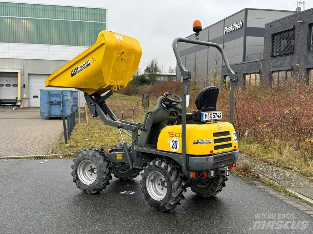 Wacker Neuson 1501 عربات نقل قلابة للمواقع