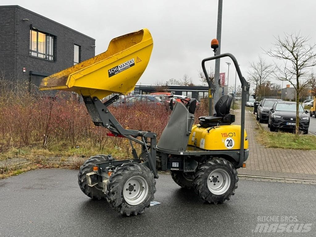 Wacker Neuson 1501 عربات نقل قلابة للمواقع