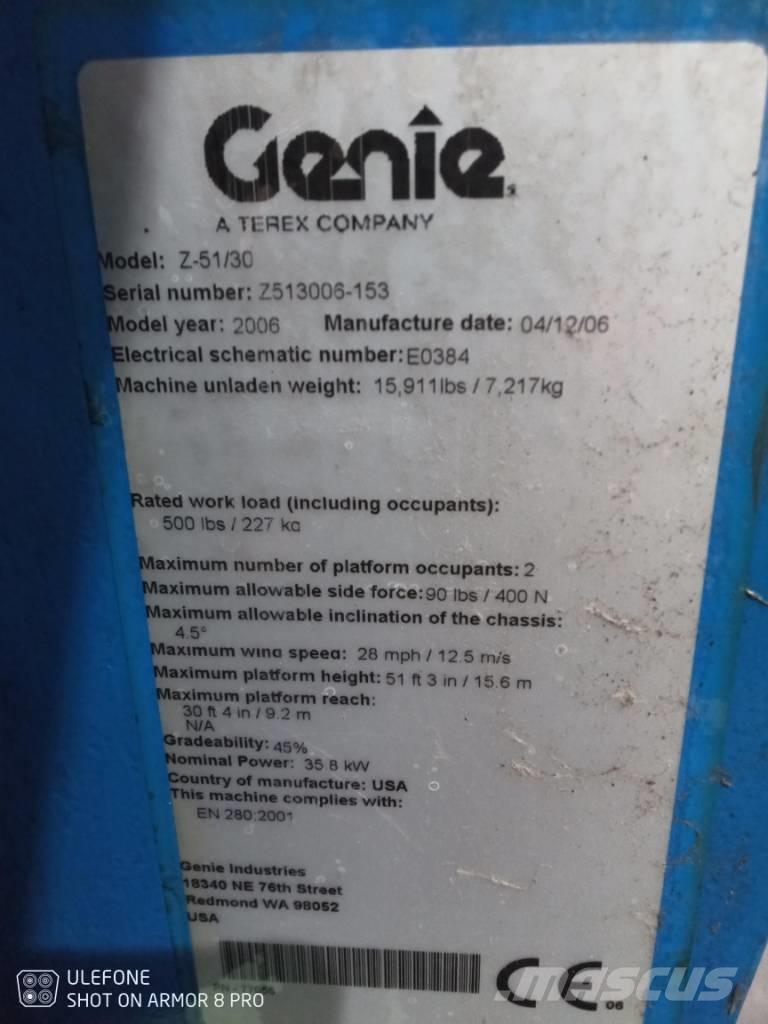 Genie Z 51/30 J RT رافعات سلة مفصلية