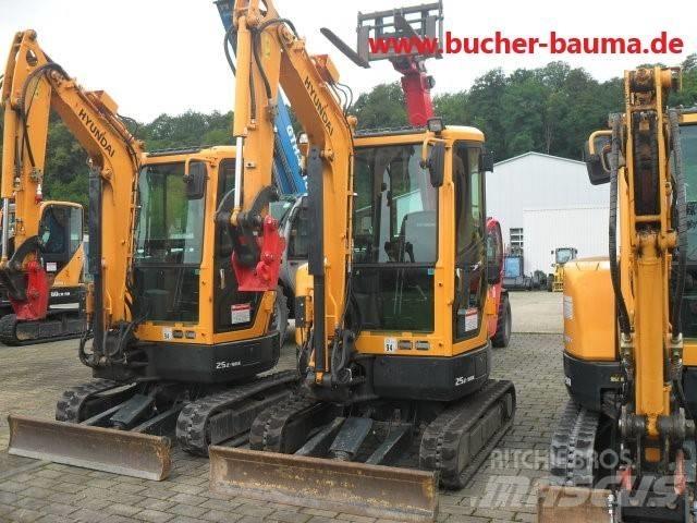 Hyundai R 25 Z-9A حفارات صغيرة أقل من 7 طن (حفارات صغيرة)
