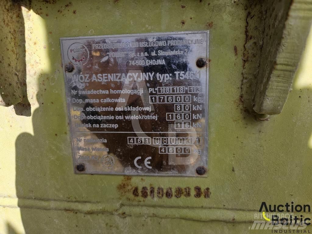 Pomot T 546/1 معدات توزيع السماد العضوي
