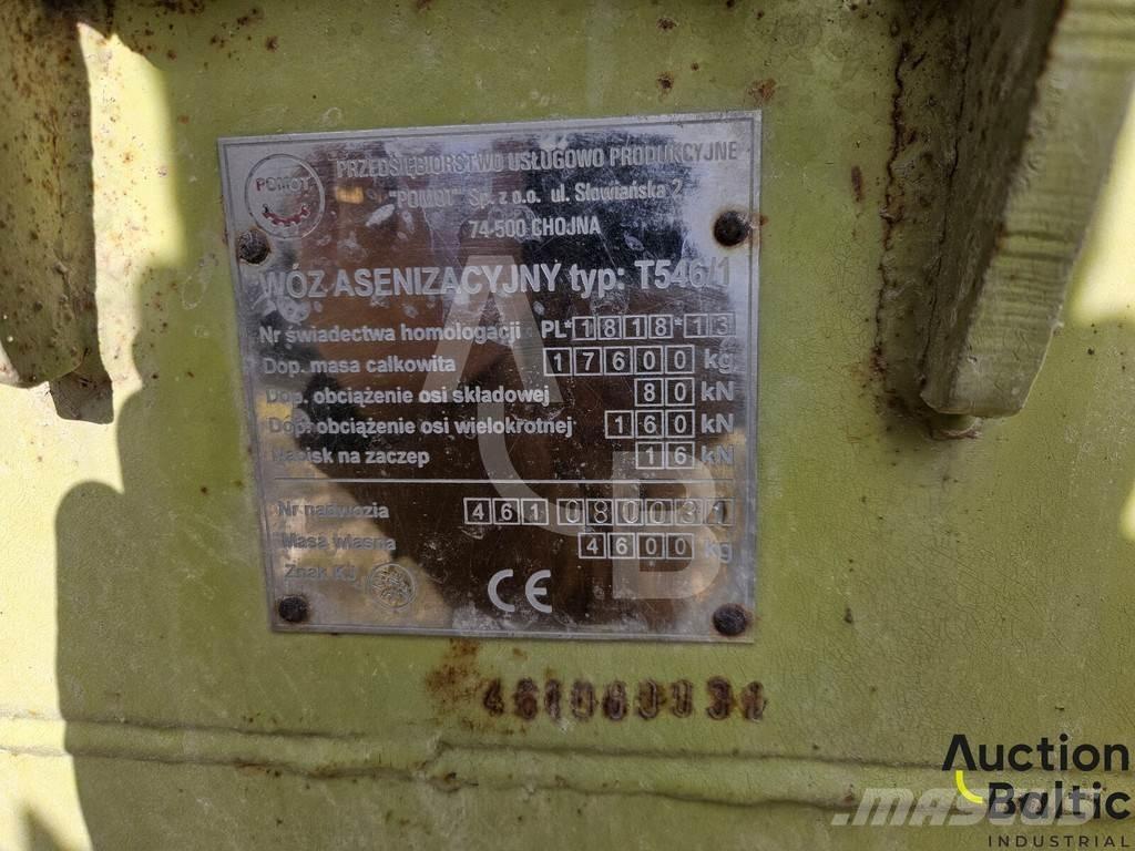Pomot T 546/1 معدات توزيع السماد العضوي