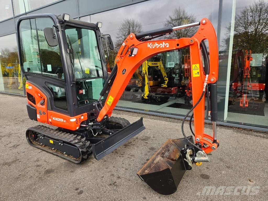 Kubota KX 019-4 حفارات صغيرة أقل من 7 طن (حفارات صغيرة)