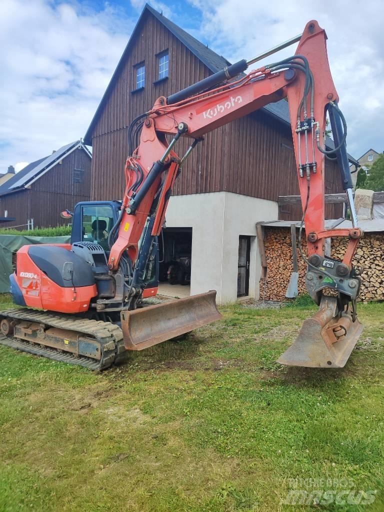 Kubota KX 080-4 حفارات وسط 7 طن - 12 طن