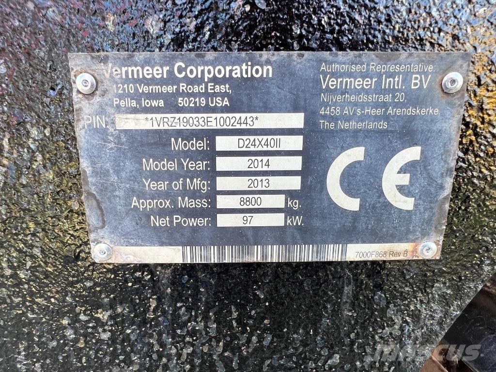 Vermeer D24X40II الحفارات الأفقية