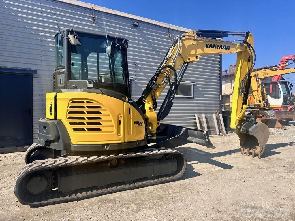 Yanmar Vio 57-U 6A حفارات صغيرة أقل من 7 طن (حفارات صغيرة)