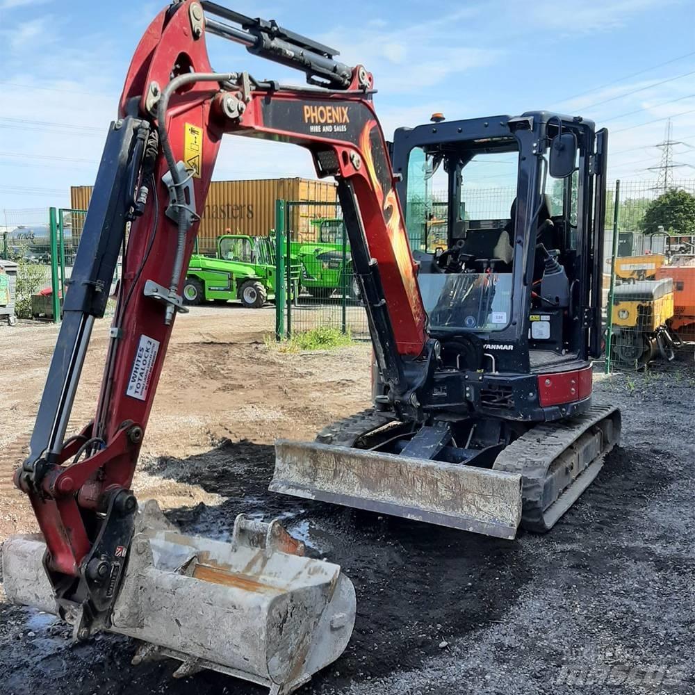 Yanmar Vio 33 حفارات صغيرة أقل من 7 طن (حفارات صغيرة)