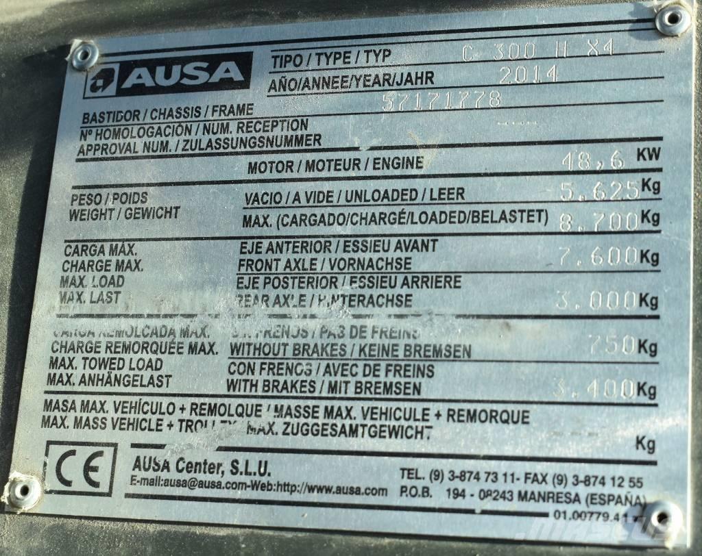 Ausa C 300 H X4 شاحنات الطرق الوعرة