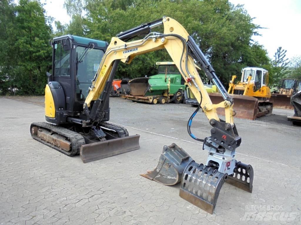 Yanmar Vio 33 U حفارات صغيرة أقل من 7 طن (حفارات صغيرة)