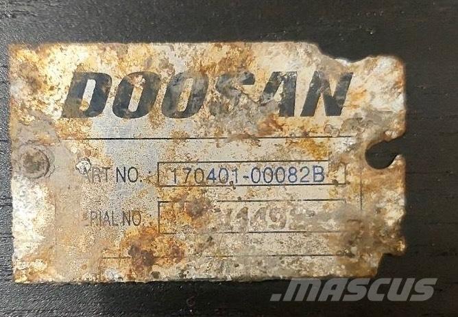 Doosan Final drive الشاسيه والتعليق