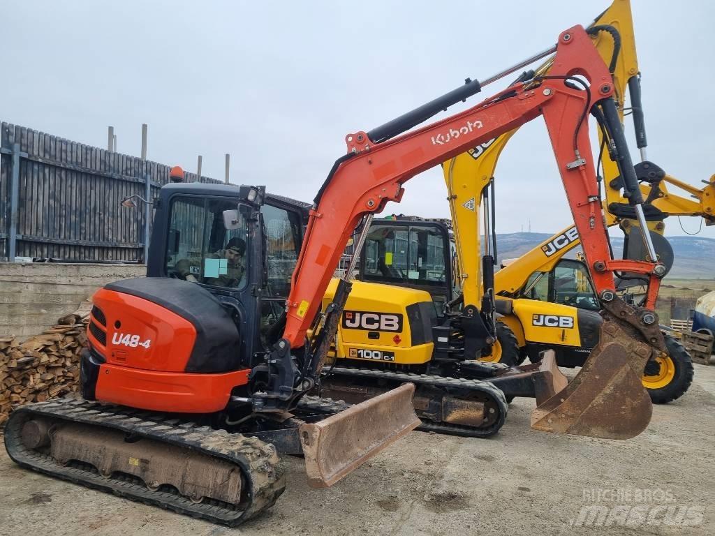 Kubota 48 حفارات صغيرة أقل من 7 طن (حفارات صغيرة)