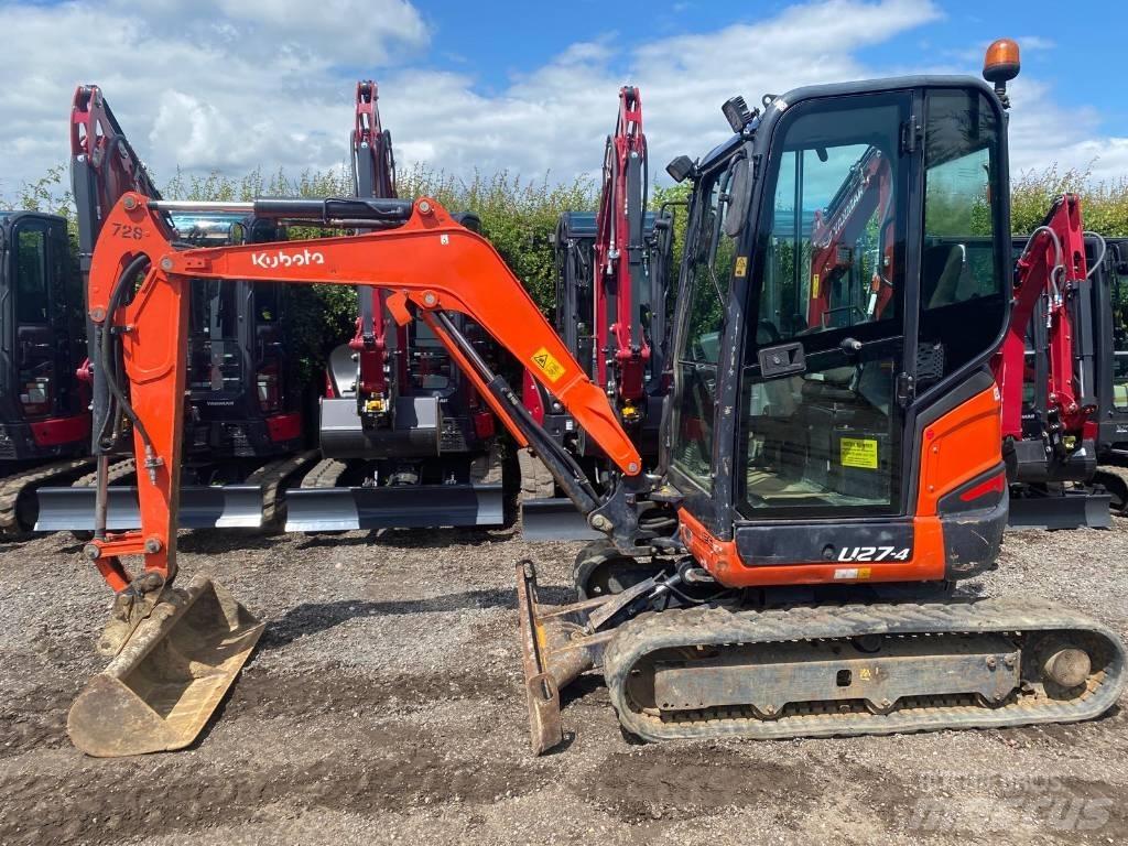 Kubota U 27-4 حفارات صغيرة أقل من 7 طن (حفارات صغيرة)