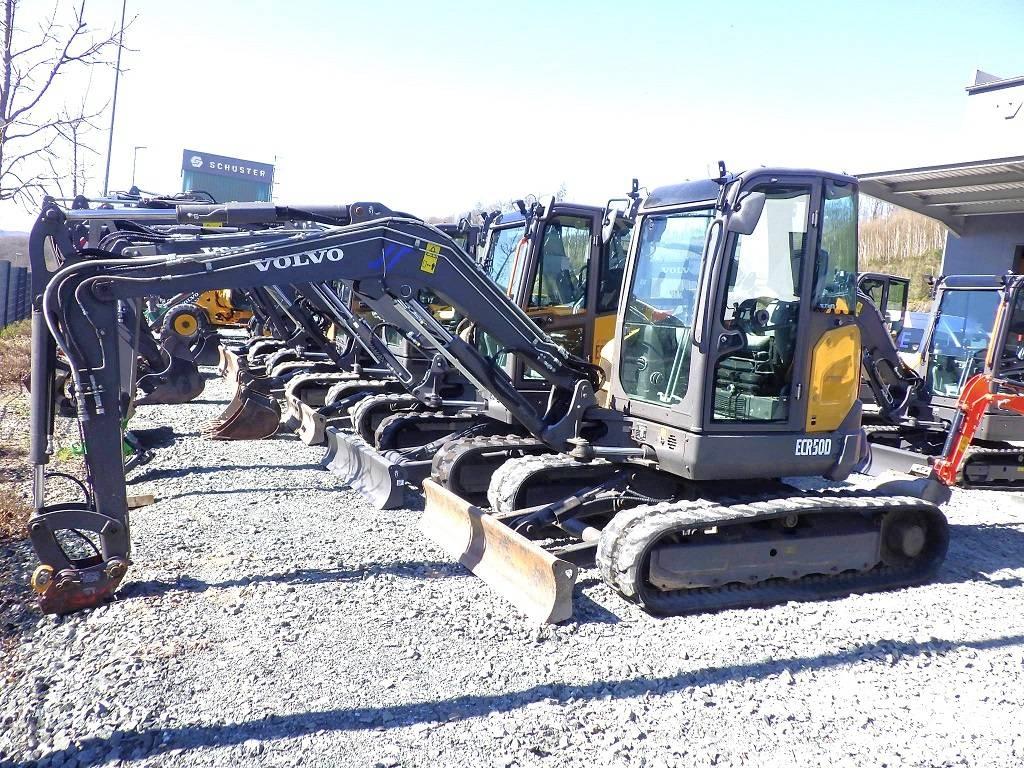 Volvo ECR 50 D حفارات صغيرة أقل من 7 طن (حفارات صغيرة)