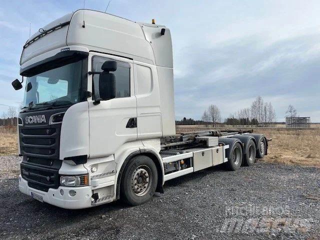Scania R 560 8*4 شاحنات الرافعات الخطافية