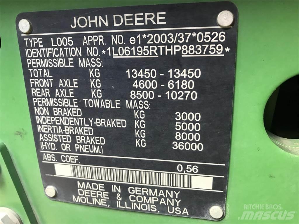 John Deere 6195R الجرارات