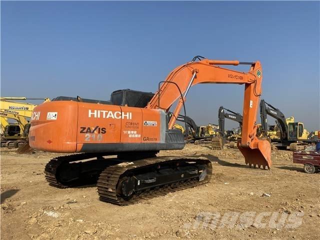 Hitachi ZX210 حفارات زحافة