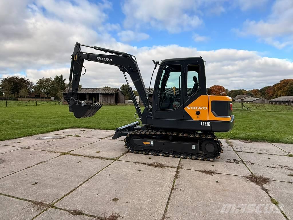 Volvo ec 55 d حفارات صغيرة أقل من 7 طن (حفارات صغيرة)