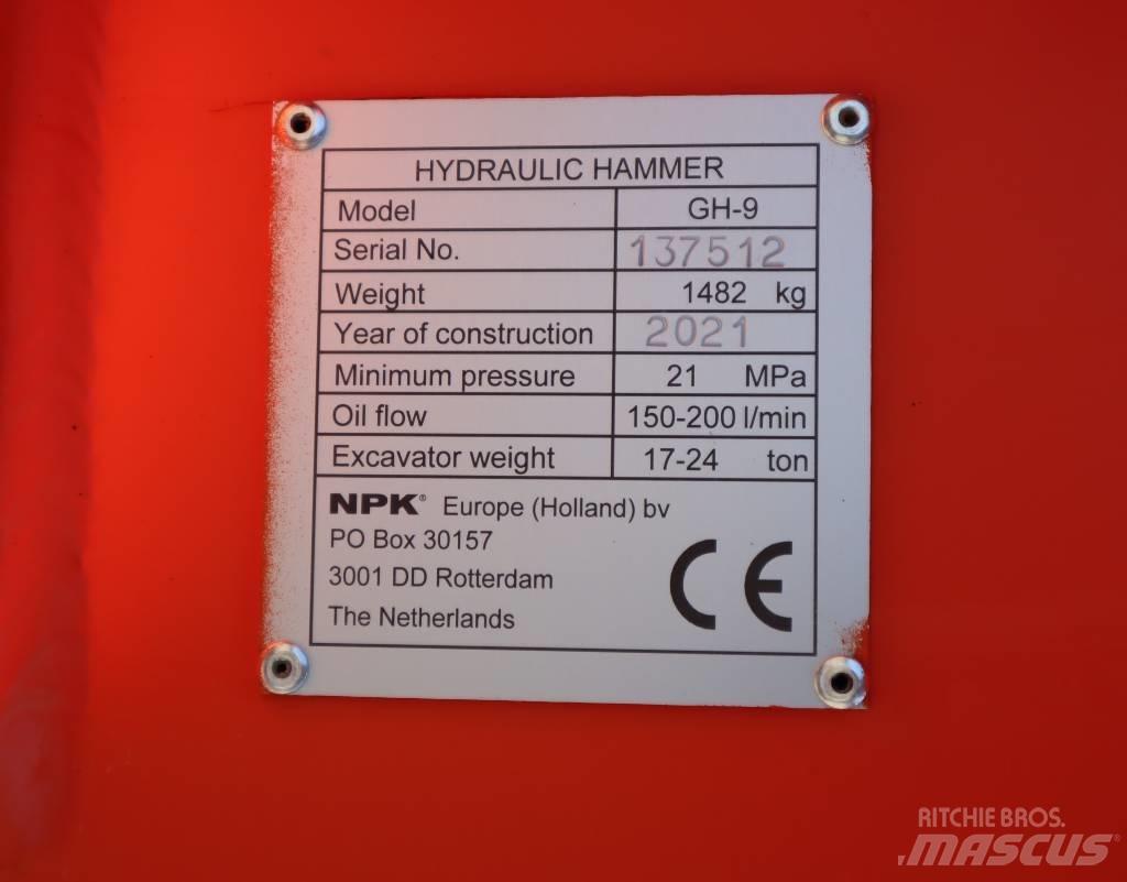 NPK GH-9 (E. 17-24 t.) مطارق / كسارات