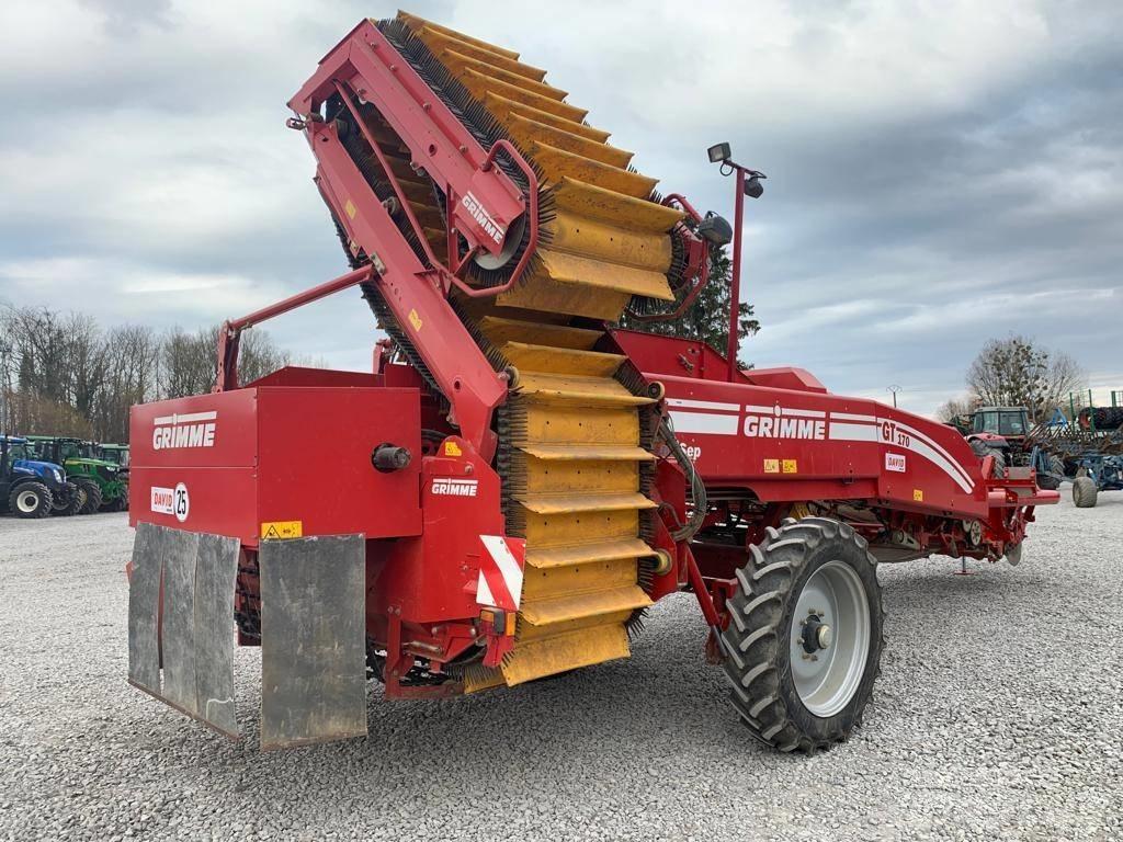 Grimme GT 170 معدات جز نباتات البطاطس المتيبسة