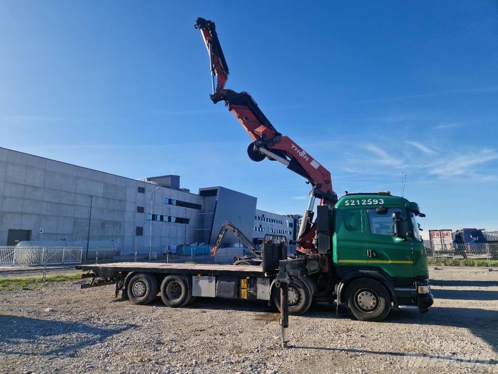 Scania G 410 شاحنات الرافعات
