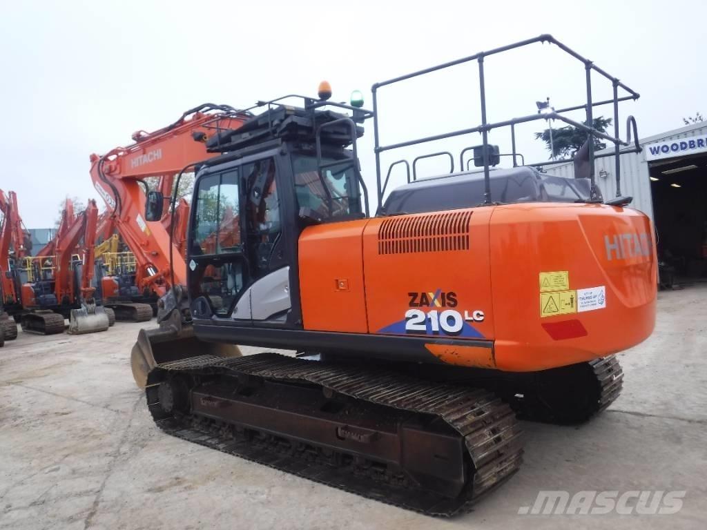 Hitachi ZX 210 LC-6 حفارات زحافة