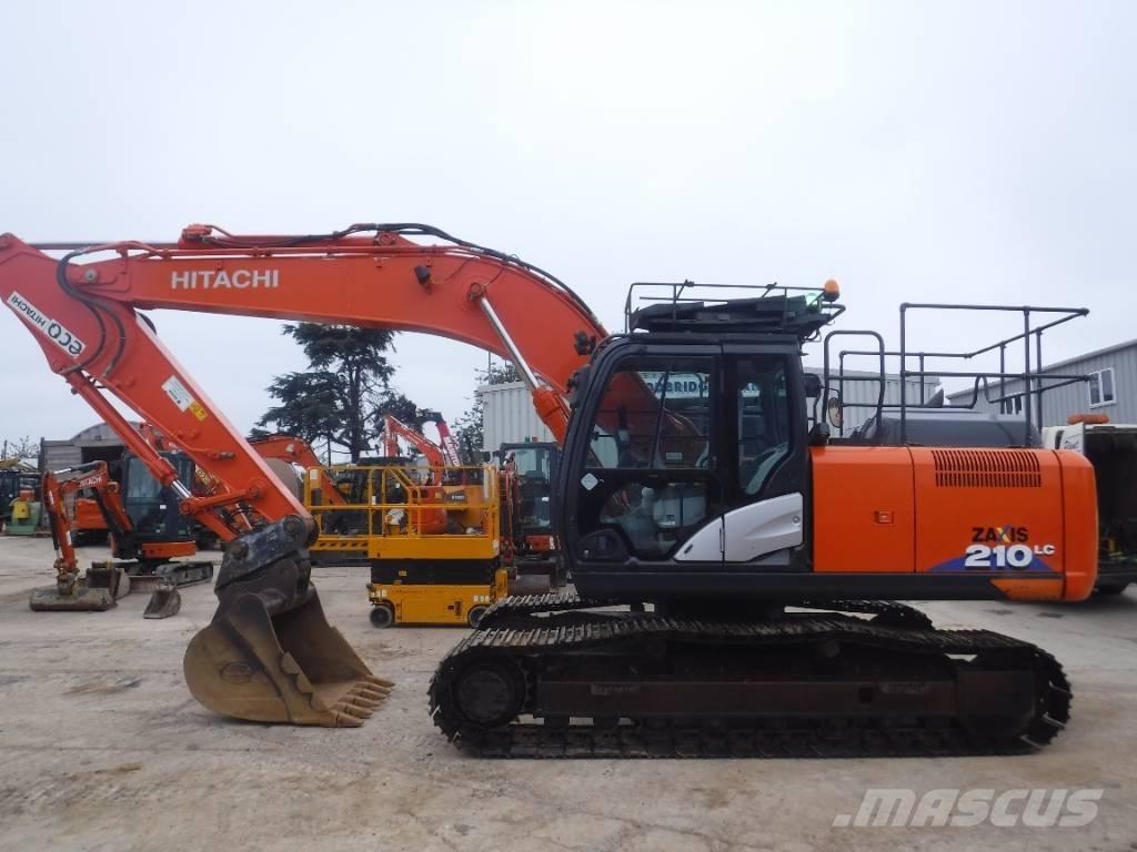 Hitachi ZX 210 LC-6 حفارات زحافة