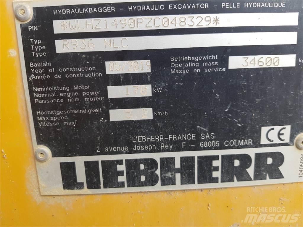 Liebherr R936 NLC حفارات زحافة