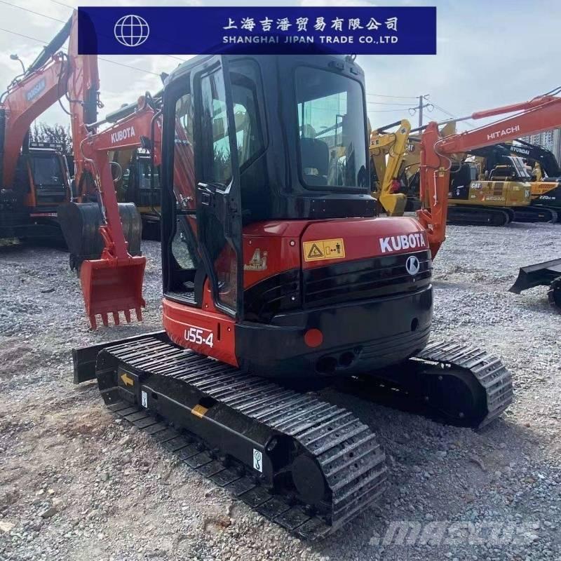 Kubota U 55-4 حفارات صغيرة أقل من 7 طن (حفارات صغيرة)