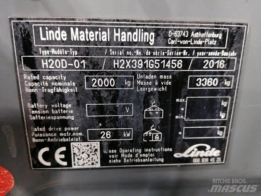Linde H20D-01 شاحنات الديزل