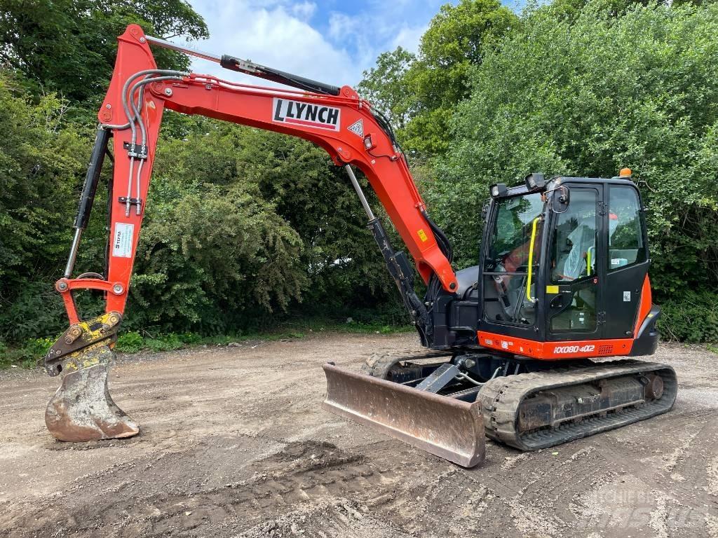 Kubota KX 080-4 حفارات وسط 7 طن - 12 طن
