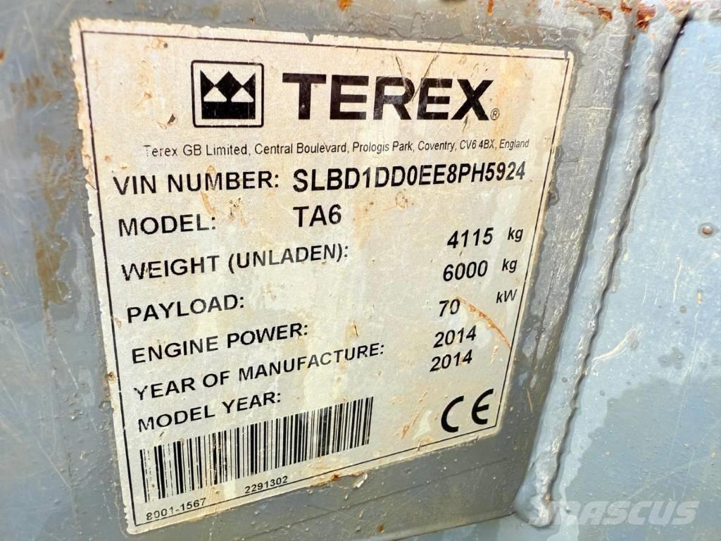 Terex TA 6 عربات نقل قلابة للمواقع