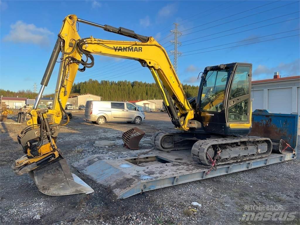 Yanmar Vio 80-1A حفارات صغيرة أقل من 7 طن (حفارات صغيرة)
