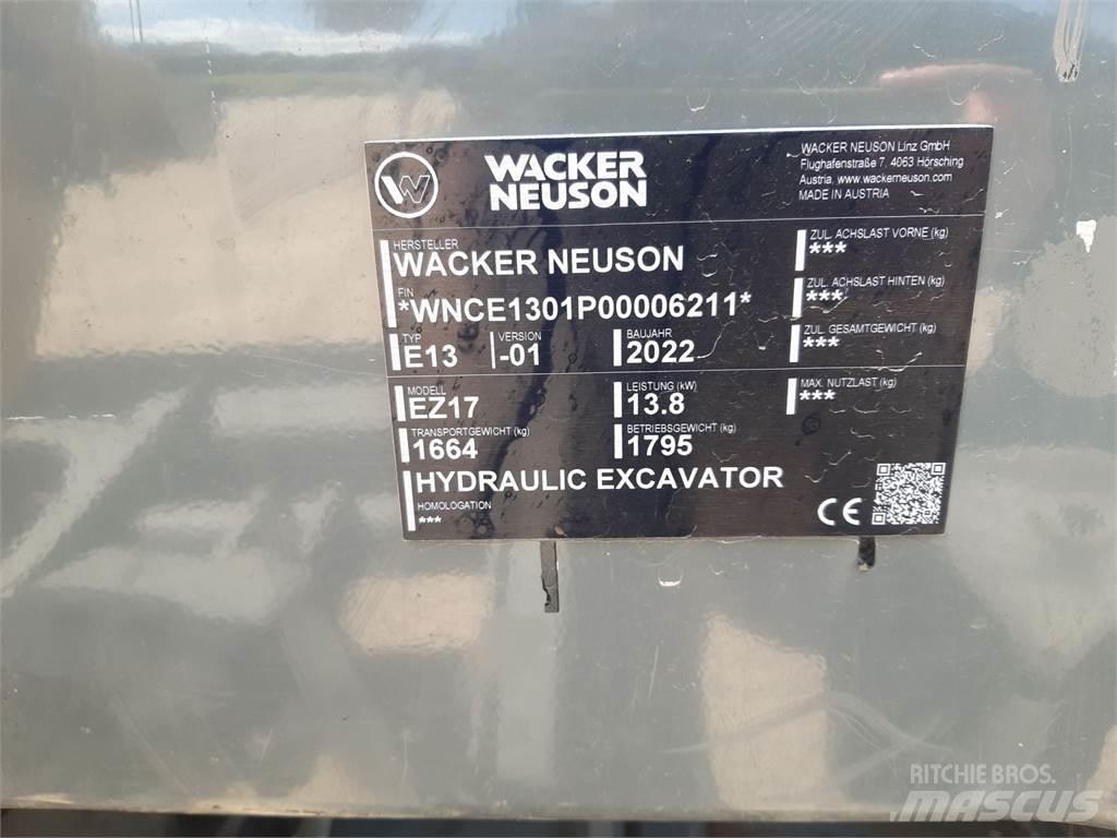 Wacker Neuson EZ17 حفارات زحافة
