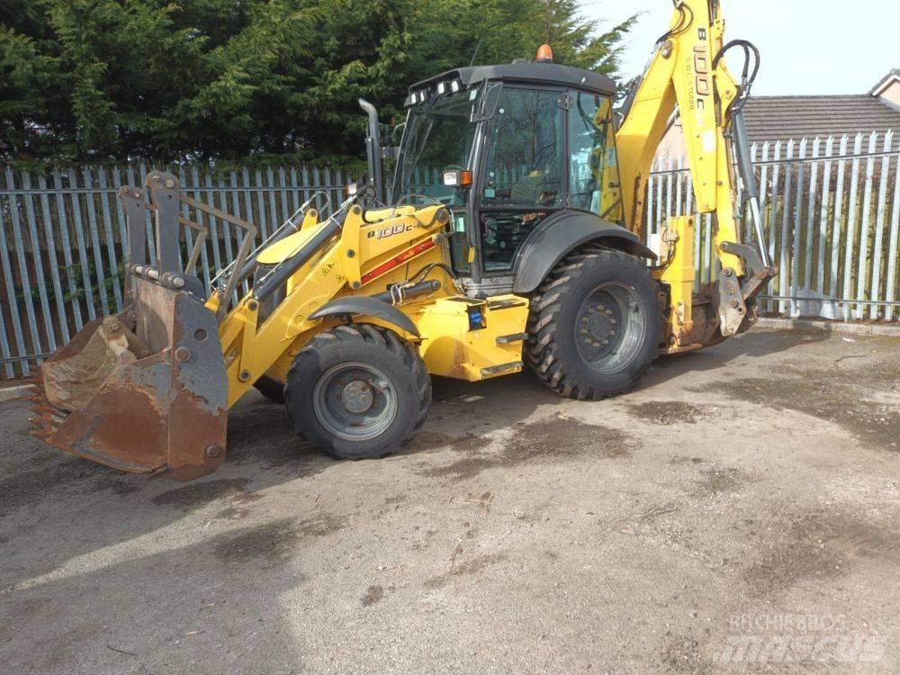 New Holland B 100 لوادر ذات جرافات عكسية