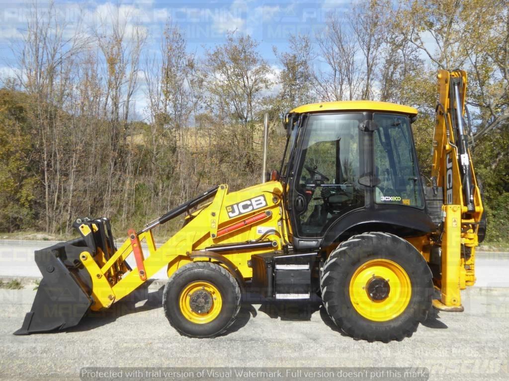 JCB 3CX لوادر ذات جرافات عكسية