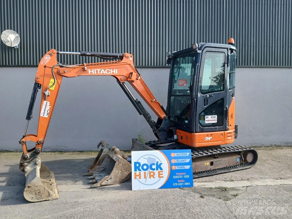 Hitachi Zaxis 26 U حفارات صغيرة أقل من 7 طن (حفارات صغيرة)